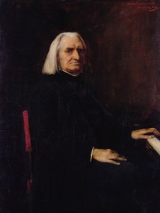 Retrato de Franz Liszt (1811-1886) 1886